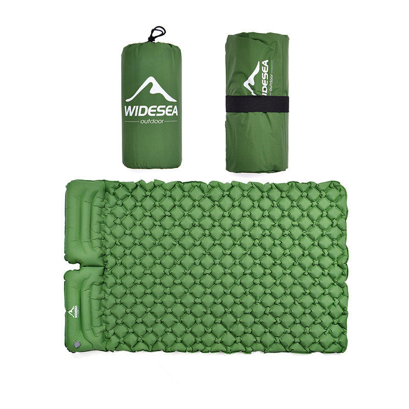 Tapis gonflable de Camping résistant à l'humidité, Double tapis Ultra-léger Portable, tapis d'air gonflable rapide
