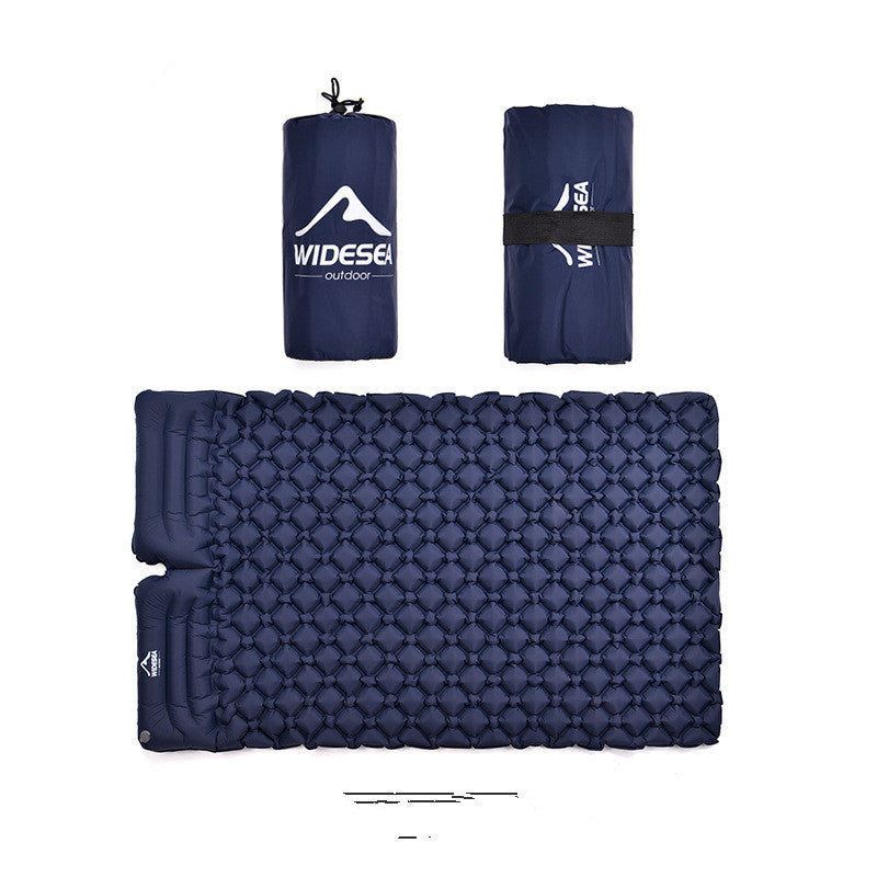 Tapis gonflable de Camping résistant à l'humidité, Double tapis Ultra-léger Portable, tapis d'air gonflable rapide