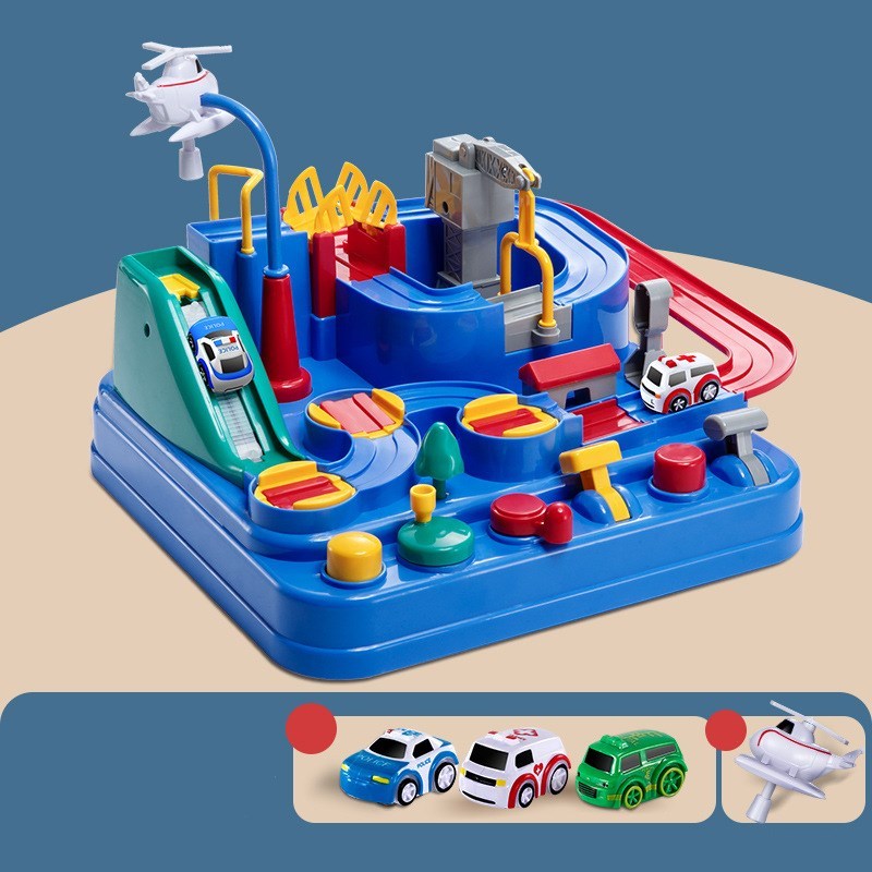 Jouets pour enfants pour le parking, piste de voiture, jouet pour enfants