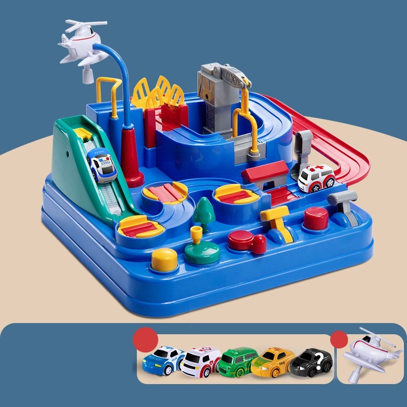Jouets pour enfants pour le parking, piste de voiture, jouet pour enfants
