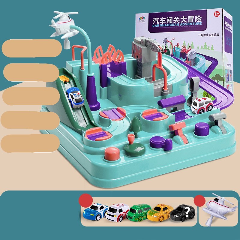 Jouets pour enfants pour le parking, piste de voiture, jouet pour enfants