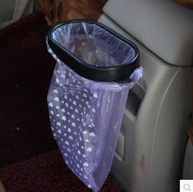 Cadre suspendu de sac poubelle de voiture, boîte de rangement, cadre de poubelle de voiture