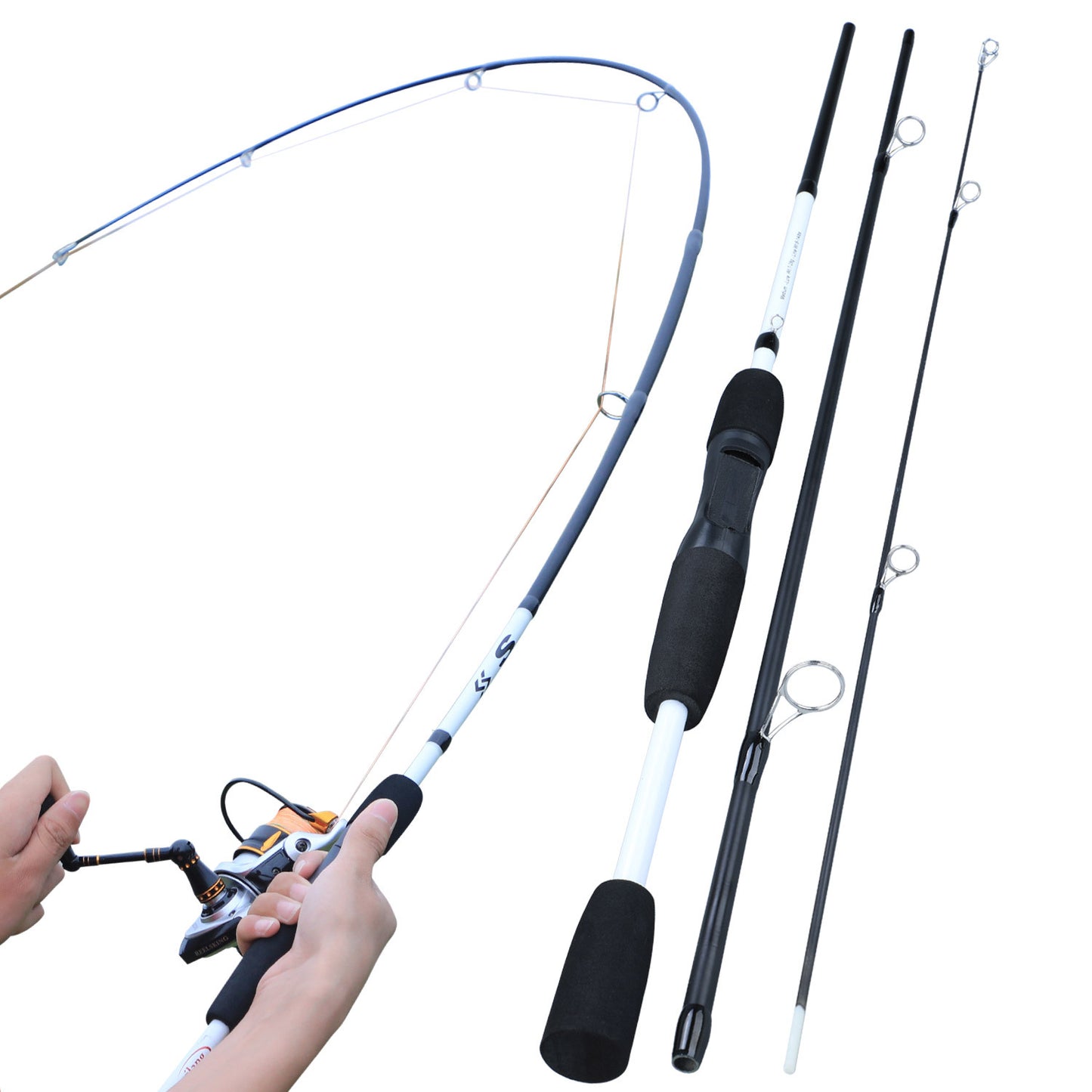 Sougayilang – Sections de pêche Spinning et Casting en Fiber de carbone