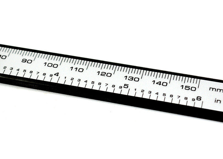 Calibrador Digital Vernier De Carcasa De Metal,.Pinza De Acero Inoxidable, Digital,.Micrometro De Calibre De Fibra De Carbono.0-150Mm.6