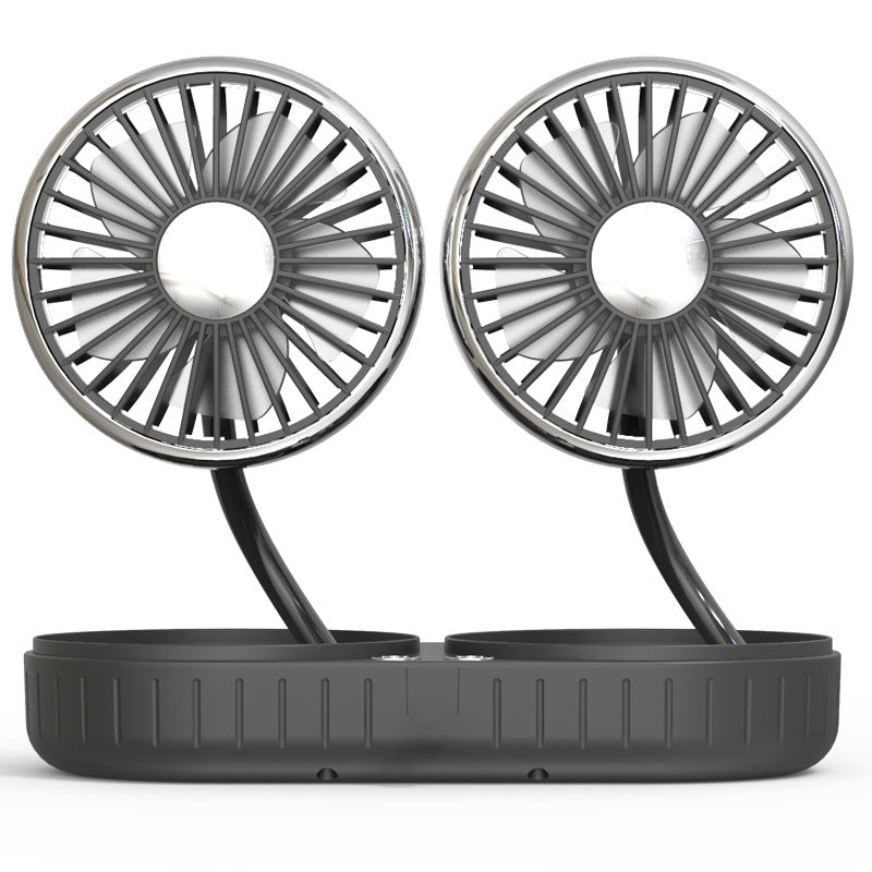 Tuyau à Double tête, petit ventilateur Usb, intérieur de voiture, accessoires automobiles créatifs