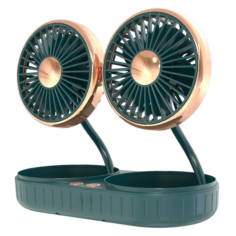 Tuyau à Double tête, petit ventilateur Usb, intérieur de voiture, accessoires automobiles créatifs
