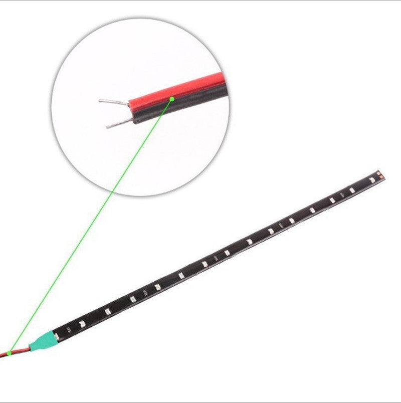 Bande flexible menée par Smd, bande lumineuse de voiture, bande flexible 12v