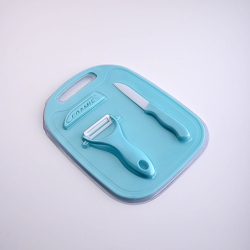 Utensilios de cocina Juego de pelador de cuchillos de frutas para el hogar