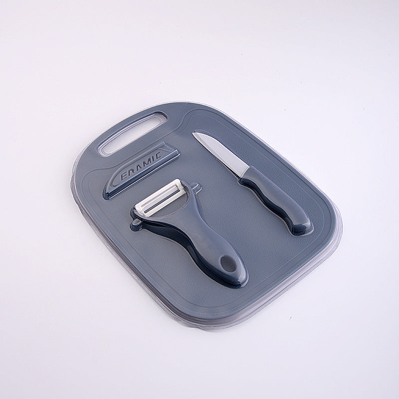 Utensilios de cocina Juego de pelador de cuchillos de frutas para el hogar