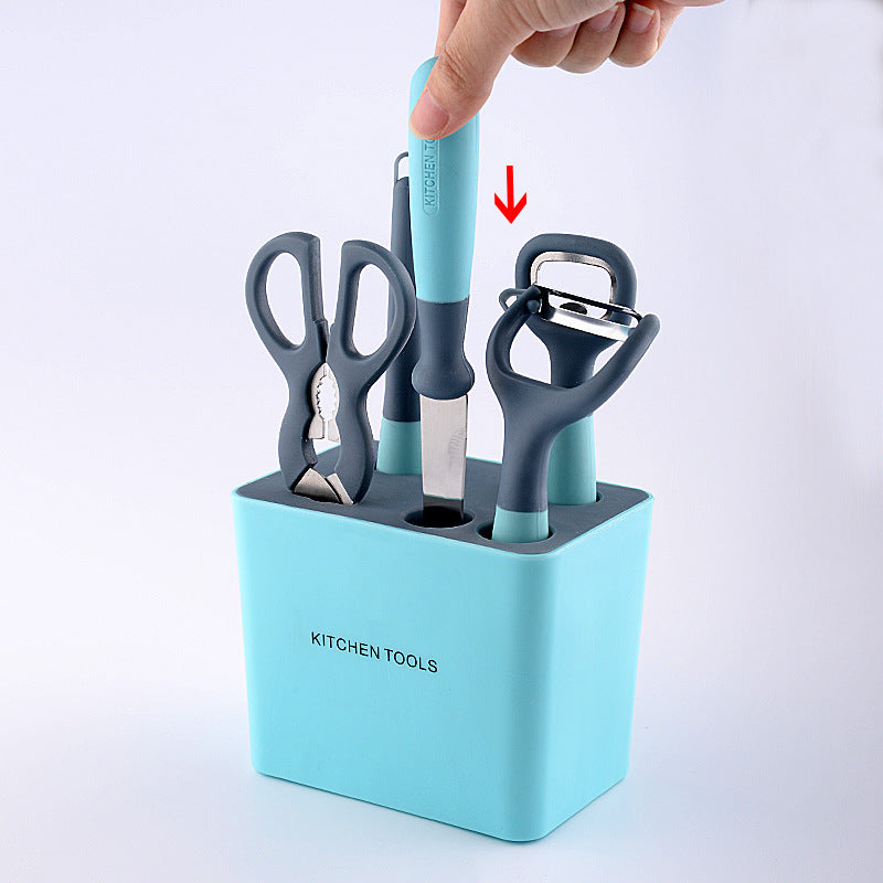 Utensilios de cocina Juego de pelador de cuchillos de frutas para el hogar