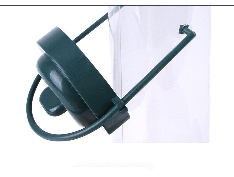 Mangeoire pour oiseaux pour animaux de compagnie, Station d'alimentation suspendue en plastique pour jardin, distributeur de nourriture pour oiseaux, mangeoires pour décoration de jardin d'arbre en plein air