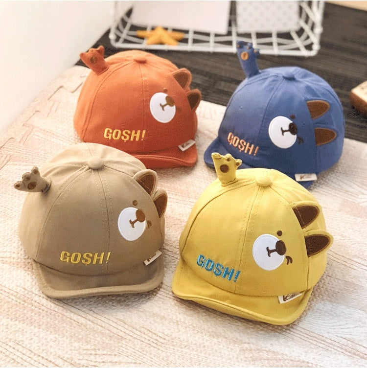 Chapeau de printemps pour bébé, joli chapeau de dessin animé pour enfants, fille et garçon, panier, chapeau d'été pour nourrissons