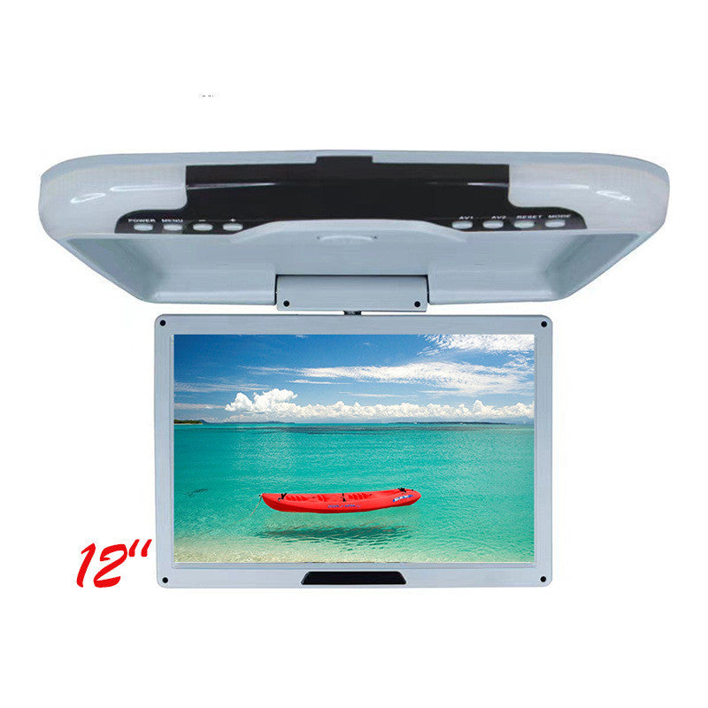 Monitor universal de techo para coche de 12 pulgadas, Monitor de techo, entrada de vídeo única, embalaje Neutral 1212Av