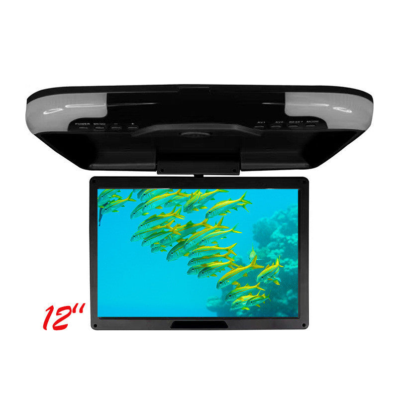 Monitor universal de techo para coche de 12 pulgadas, Monitor de techo, entrada de vídeo única, embalaje Neutral 1212Av