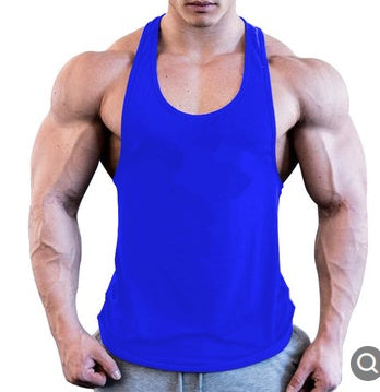 Gimnasio hombres músculo sin mangas camisa camiseta sin mangas culturismo deporte fitness entrenamiento chaleco