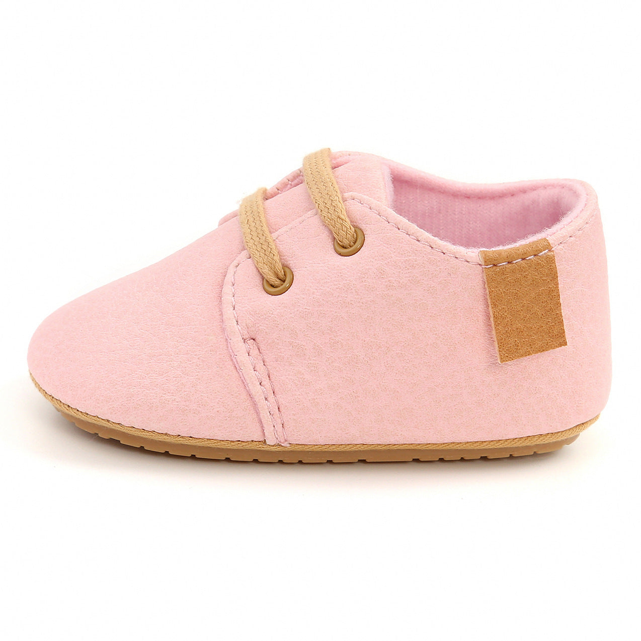 Mocasines de cuero suave de lujo para bebé, zapatos con suela de goma para recién nacidos, primeros caminantes, zapatos para niños pequeños