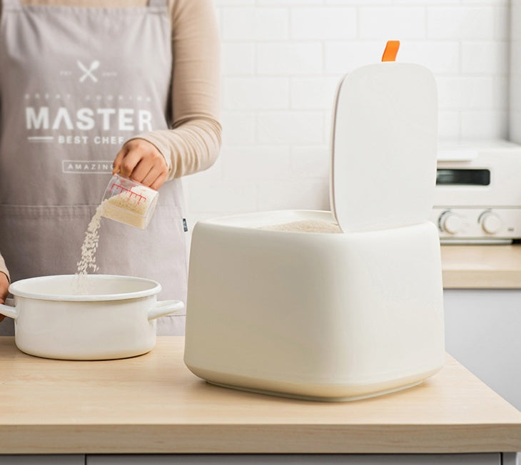 Kawashimaya 20 Kg Cubo De Arroz Caja De Almacenamiento De Arroz Cilindro De Arroz Caja De Almacenamiento De Fideos De Arroz