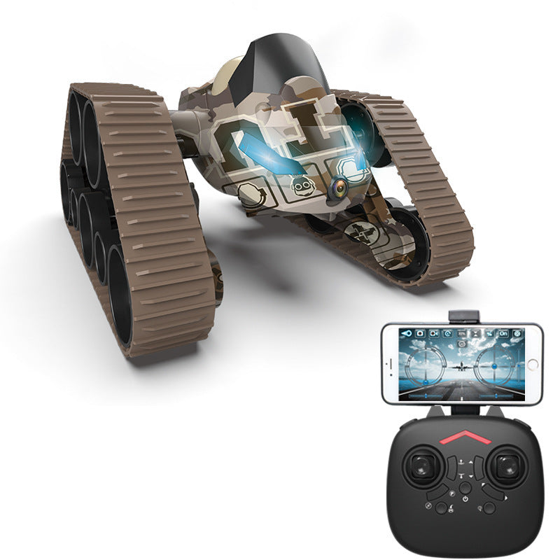 Nouveau produit transfrontalier Drone, char et avion deux-en-un déformé 2.4G caméra aérienne à quatre axes