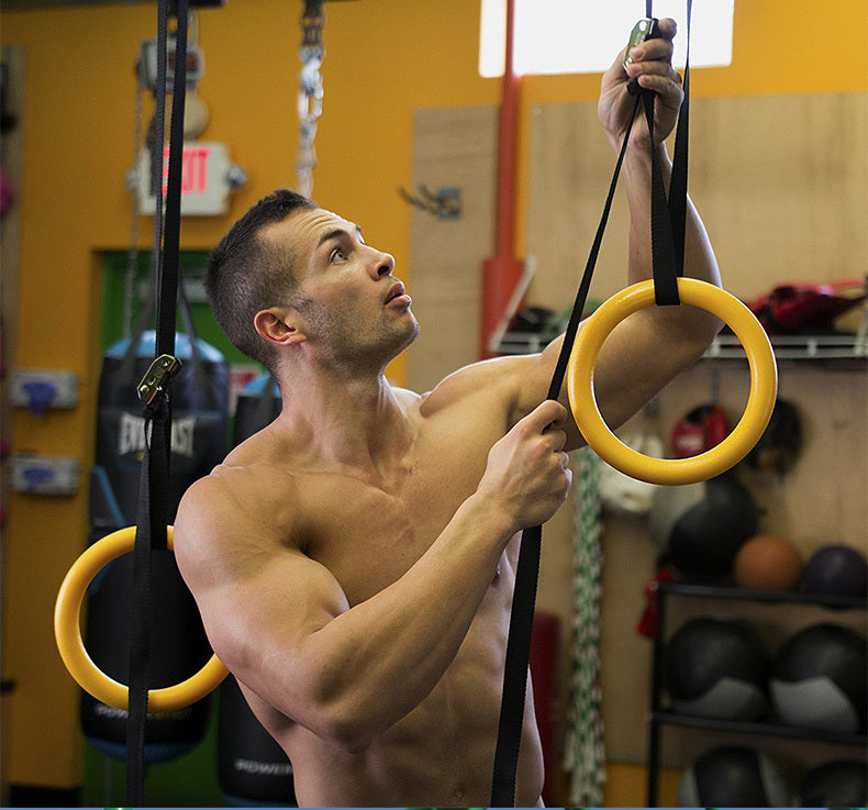 Anneaux de Fitness pour adultes, entraînement de gymnastique, tractions, équipement de Fitness en salle, exercices d'étirement à domicile, Traction de la colonne vertébrale