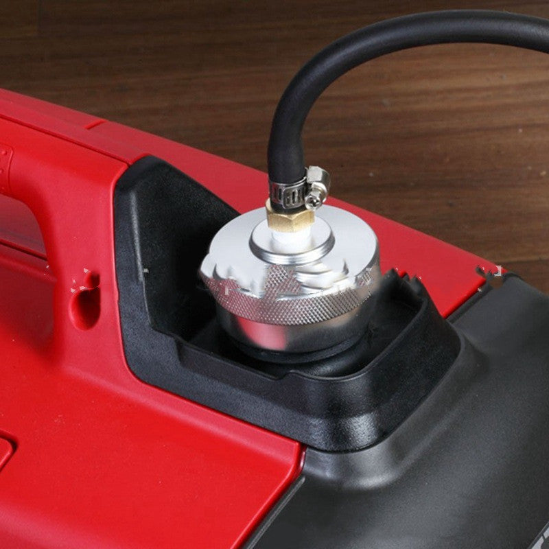 Outils de ravitaillement, capuchon de moteur, modification anticorrosion en alliage d'aluminium argenté