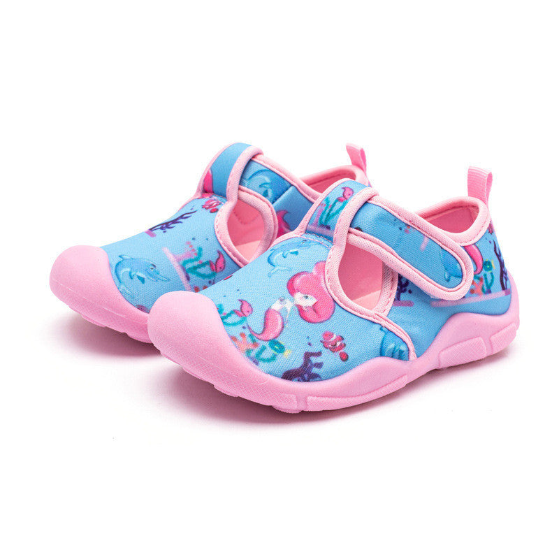 Chaussures décontractées respirantes pour garçons.