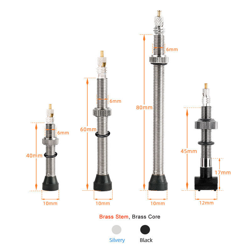 Deemount Bicycle Vacuum Tubeless Valve Color French 40 60 80 Aluminum Valve Core