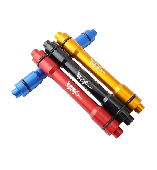 Bicycle Barrel Shaft Hub Conversion Shaft 12 15 to 9 Aluminum Alloy Quick Release Conversion Shaft