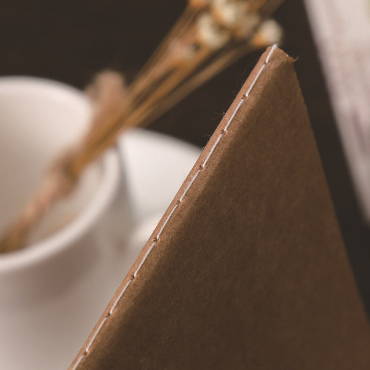 Offre spéciale 80g papier Kraft cahier Page vierge carnet de croquis voiture ligne livre impression LOGO