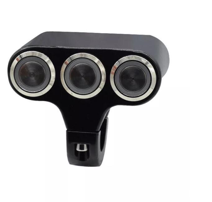 Interrupteur universel à Double Flash pour Modification de moto, interrupteur d'avertissement à Double Flash, interrupteur à Double saut