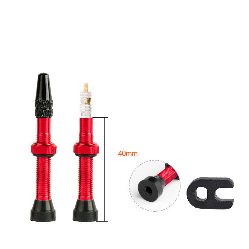 Deemount Bicycle Vacuum Tubeless Valve Color French 40 60 80 Aluminum Valve Core