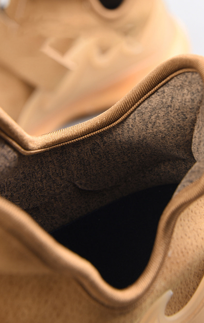 Primavera nuevas zapatillas de cuero de gran tamaño 45 para hombres estudiantes coreanos moda calzado ligero transpirable zapatos para hombres