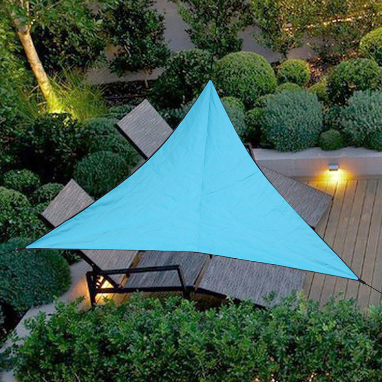 Auvent triangulaire Anti-UV étanche, abri solaire de Patio, pare-soleil d'extérieur pour jardin, Camping, tentes de piscine