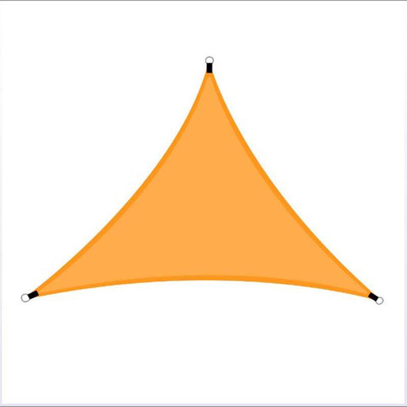 Auvent triangulaire Anti-UV étanche, abri solaire de Patio, pare-soleil d'extérieur pour jardin, Camping, tentes de piscine