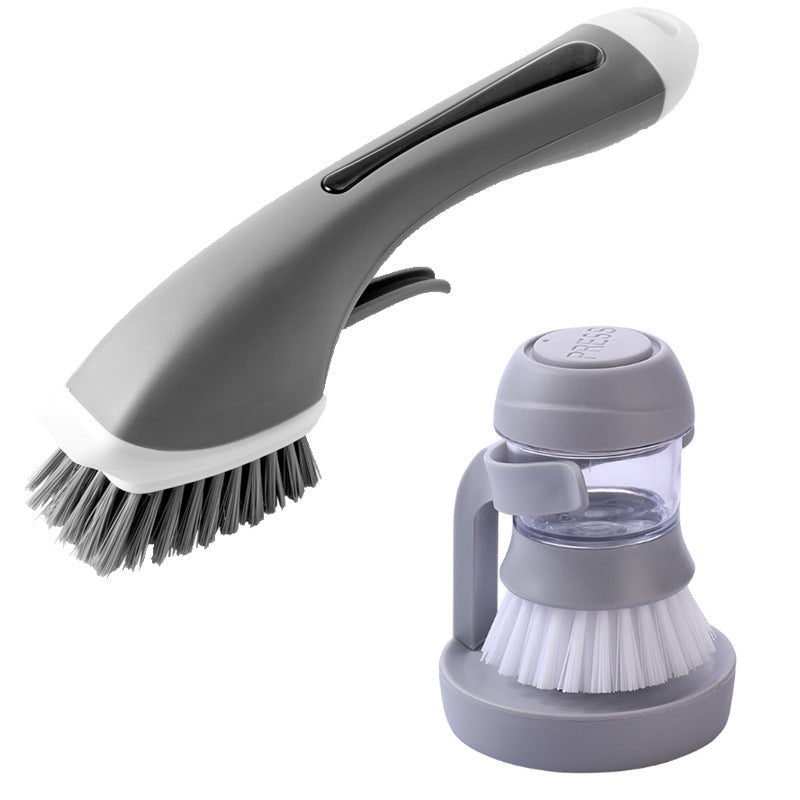 Brosse à vaisselle et à laver les casseroles avec savon liquide pour la vaisselle