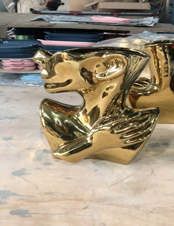 Vase de Portrait créatif de Style nordique moderne, Vases à fleurs à tête humaine, ornements décoratifs en résine, décor artistique de fleurs pour la maison