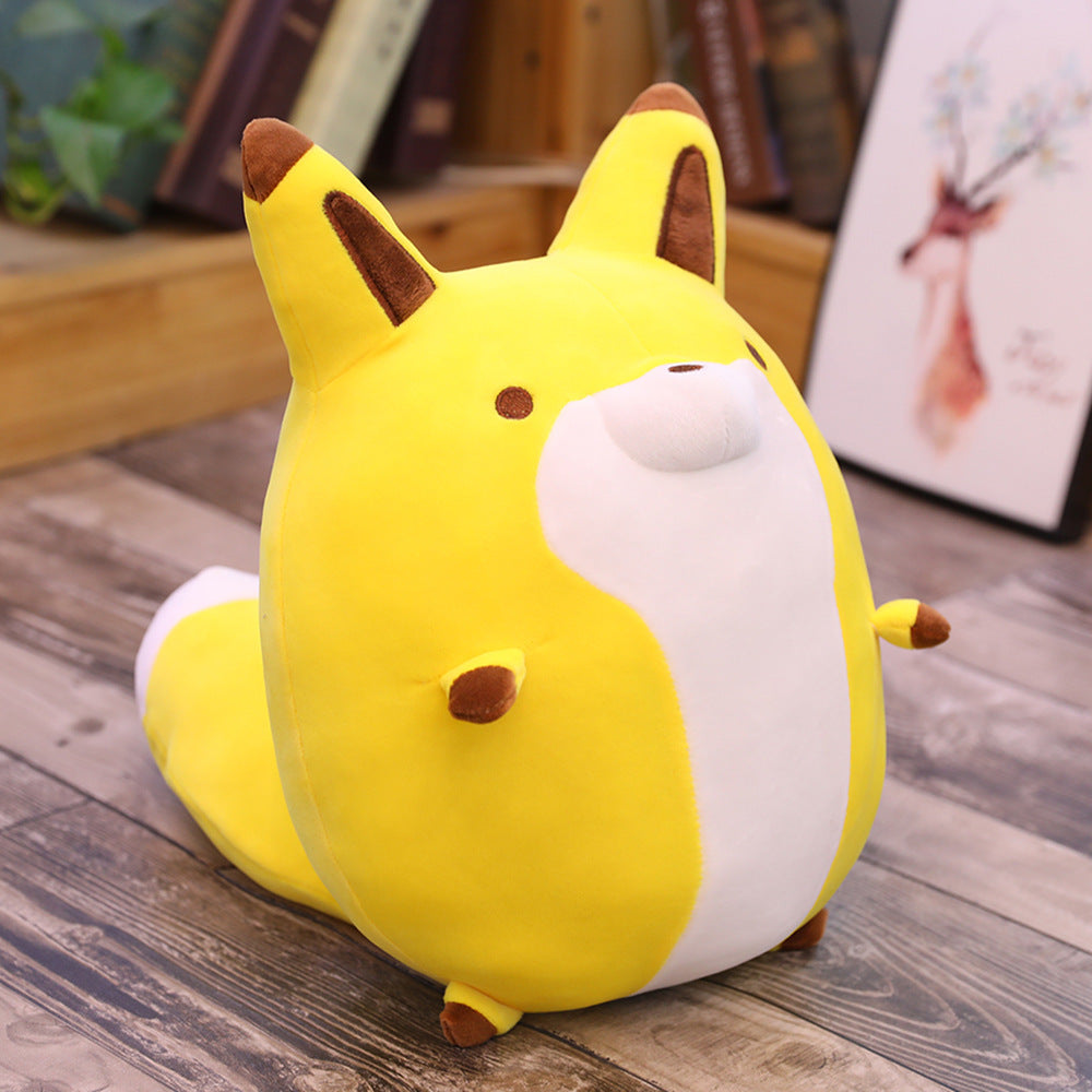 Jouets en peluche raton laveur et renard, dessin animé, oreiller mignon, jouet pour bébé, coussin doux rembourré, animaux en peluche, décoration de la maison, nouvelle collection