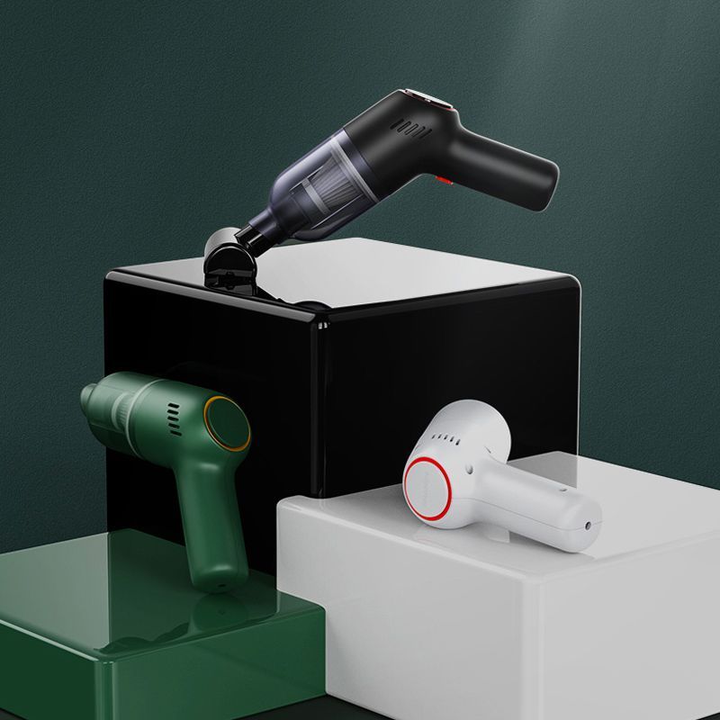 Aspirateur de voiture haute puissance à chargement sans fil, petit Mini aspirateur automatique à main à aspiration 8000pa pour maison et voiture à double usage