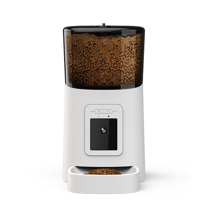 Mangeoire Automatique Pour Animaux Avec Caméra