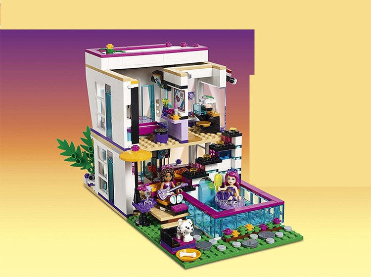 Blocs de construction Big Singer Liwei Home House