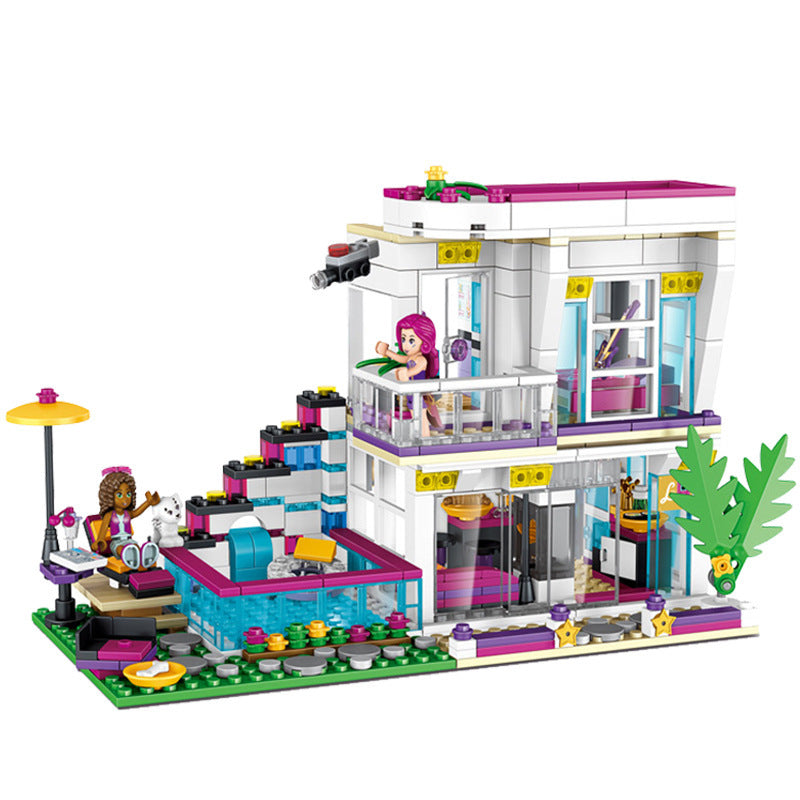 Blocs de construction Big Singer Liwei Home House