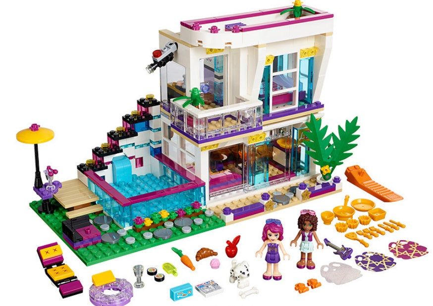 Blocs de construction Big Singer Liwei Home House