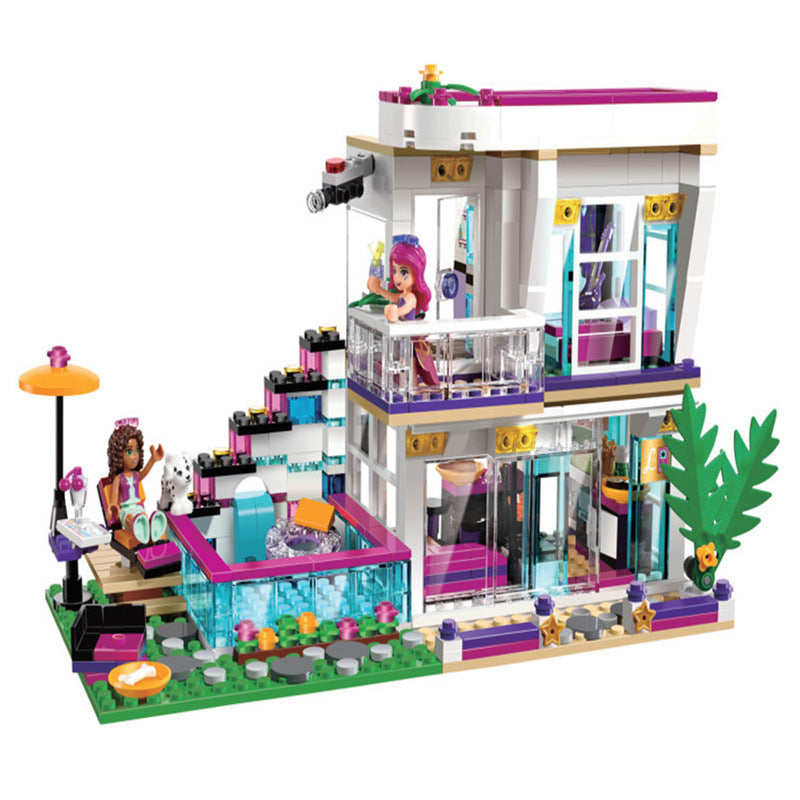 Blocs de construction Big Singer Liwei Home House