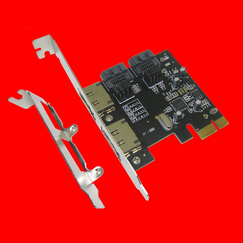 Compatible avec Apple, carte d'extension Pcie Sata Pci-E vers Sata3 Pcie Sata3.0 Asm1061 Ssd