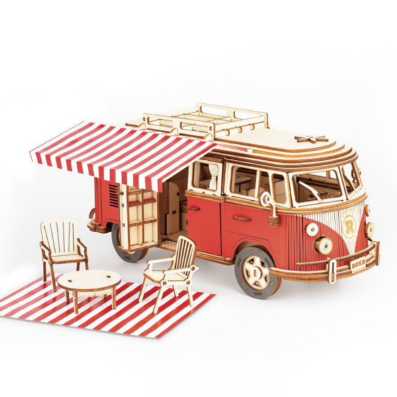 Three-dimensional Mechanical Transmission Model Camper