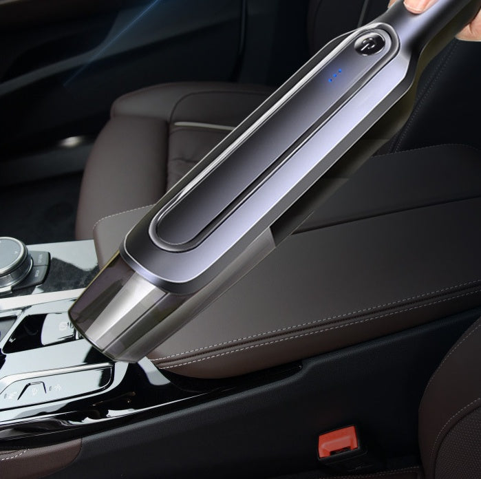 Aspirateur à main sans fil, collecteur de poussière Rechargeable, nettoyeur de poussière Portable sec et humide pour maison et voiture