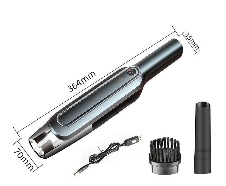 Aspirateur à main sans fil, collecteur de poussière Rechargeable, nettoyeur de poussière Portable sec et humide pour maison et voiture