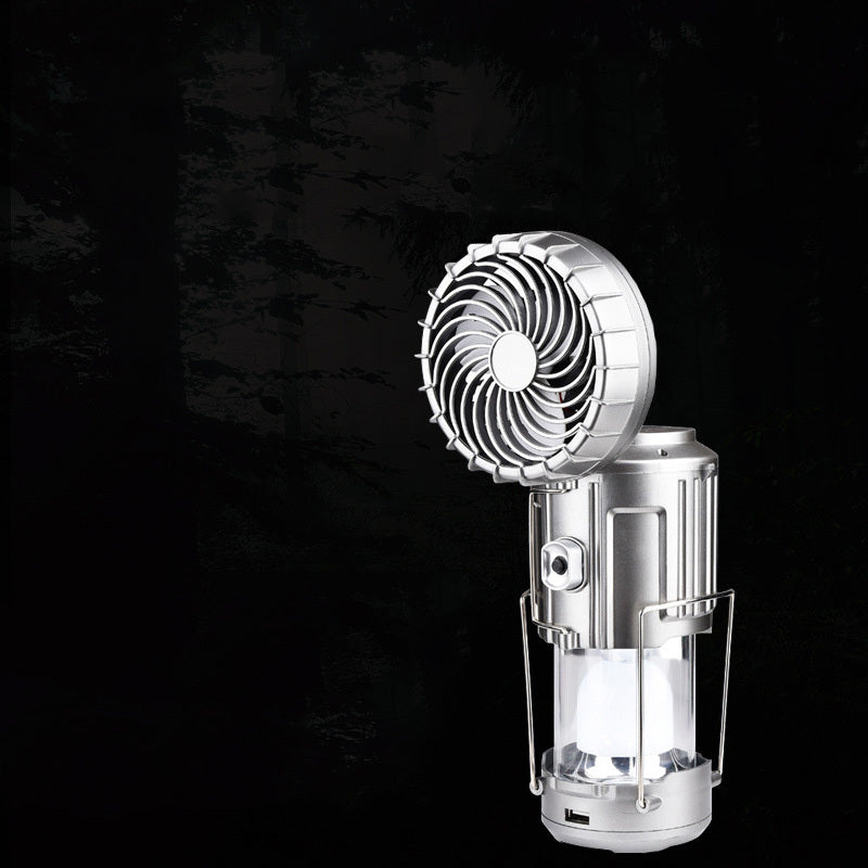 Ventilateur électrique solaire à vie, panneau étanche, charge, Double interrupteur, barbecue, Camping, ventilateur électrique solaire pour l'escalade
