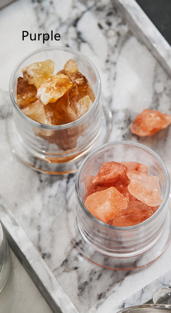 Diffuseur de cristal pierre sans feu aromathérapie maison intérieure aide au sommeil ornements Purification de l'air durable parfum de voiture huile essentielle