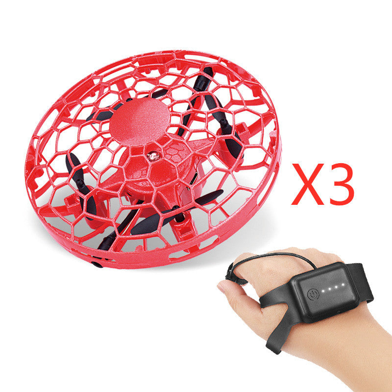 Hélicoptère volant Mini Drone UFO RC Drone induction infrarouge