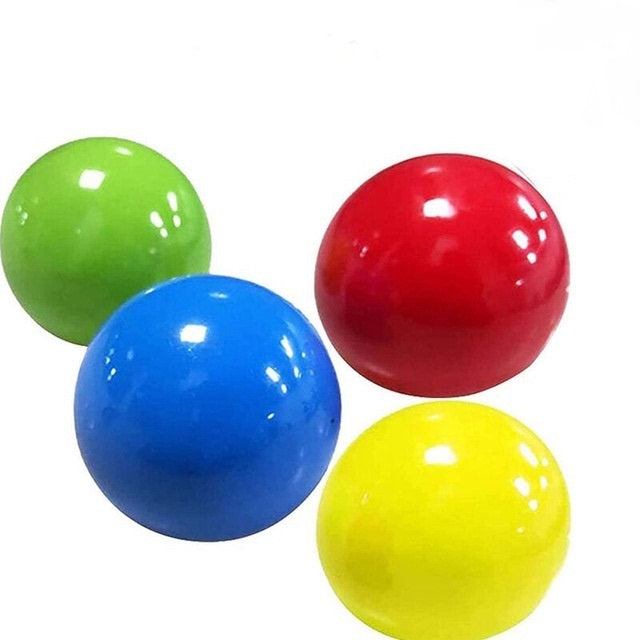 Bâton anti-stress jouet balle collante